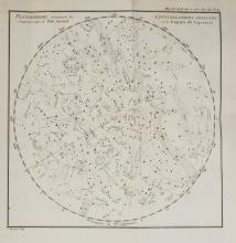 Lacaille, Planisphere contenant les Constellations Celestes (1756)
